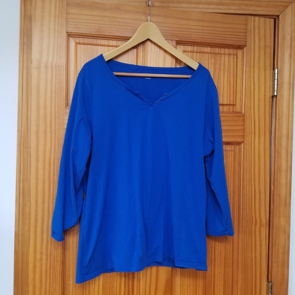 3/4 sleeve top